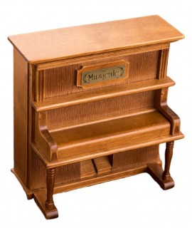 木質 直立式鋼琴 音樂盒 MUSIC BOX
